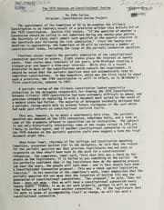 Tapa de The 1970 debates on constitutional review