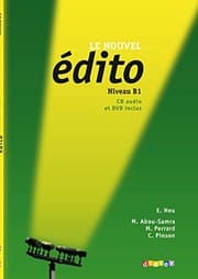 Tapa de Le Nouvel Edito: Livre de L'Eleve B1 + CD + DVD (French Edition)