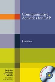 Tapa de Communicative activities for EAP