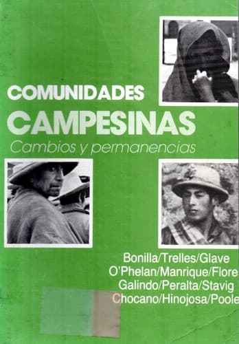 Tapa de Comunidades campesinas
