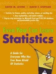 Tapa de Even You Can Learn Statistics