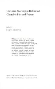 Tapa de Christian worship in Reformed Churches past and present