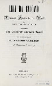 Tapa de Lida da Carcano