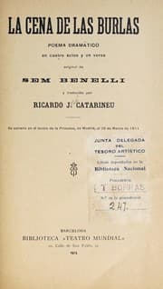 Tapa de La cena de las burlas