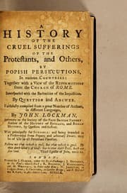 Tapa de A history of the cruel sufferings of the Protestants, and others, by Popish persecutions, in various countries