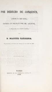 Tapa de Por derecho de conquista