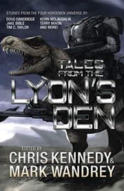 Tapa de Tales from the Lyon's Den: Stories from the Four Horsemen Universe (Four Horsemen Tales)