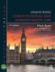 Tapa de Unlocking Constitutional and Administrative Law (Unlocking the Law)