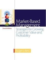 Tapa de Market-Based Management