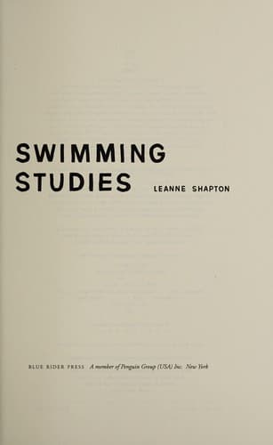 Tapa de Swimming studies