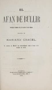 Tapa de El afán de bullir