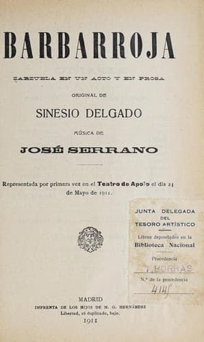 Tapa de Barbarroja