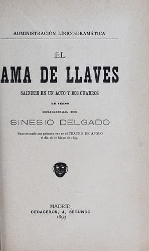 Tapa de El ama de llaves