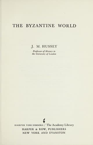 Tapa de The Byzantine world