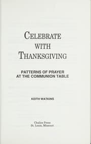 Tapa de Celebrate with thanksgiving