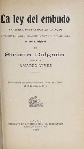 Tapa de La ley del embudo