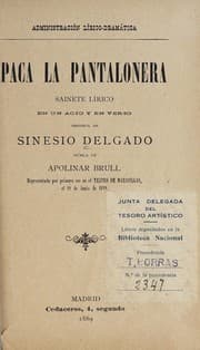 Tapa de Paca la pantalonera