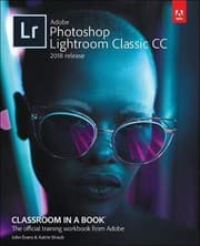 Tapa de Adobe Photoshop Lightroom Classic CC Classroom in a Book (2018 release)