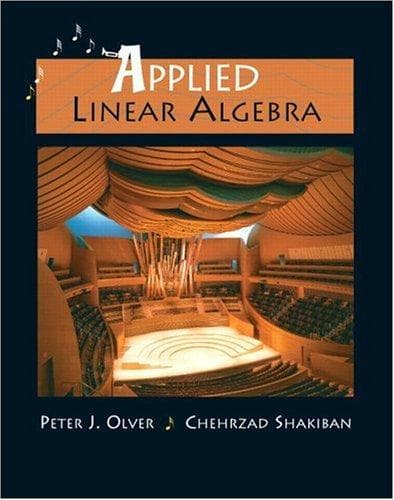 Tapa de Applied linear algebra