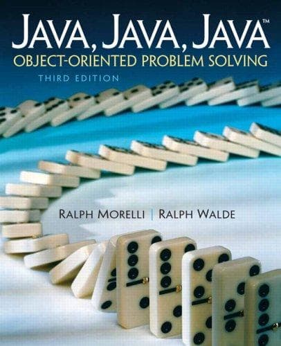 Tapa de Java, Java, Java, Object-Oriented Problem Solving (3rd Edition)