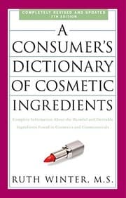 Tapa de A consumer's dictionary of cosmetic ingredients