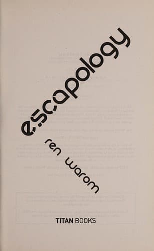 Tapa de Escapology