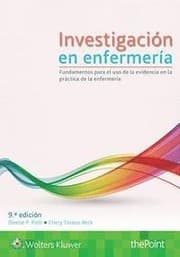 Tapa de Investigación en enfermería. Fundamentos para el uso de la evidencia en la práctica de la enfermería - 9. edición