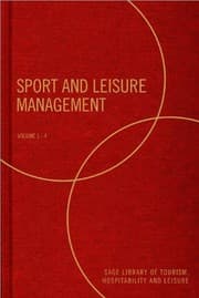Tapa de Sport and leisure management. Volume 3. Sport and leisure consumption