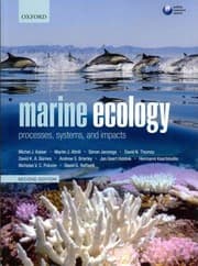 Tapa de Marine ecology : processes, systems, and impacts - 2. edición