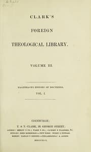 Tapa de Compendium of the history of doctrines