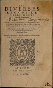 Tapa de Les diverses lecʹons de Pierre Messie