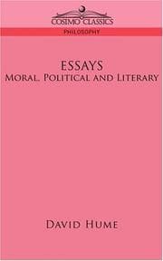Tapa de Essays