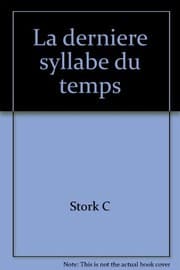 Tapa de La derniere syllabe du temps