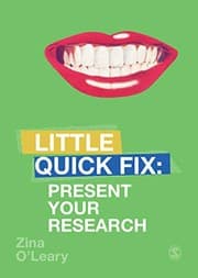 Tapa de Present Your Research: Little Quick Fix
