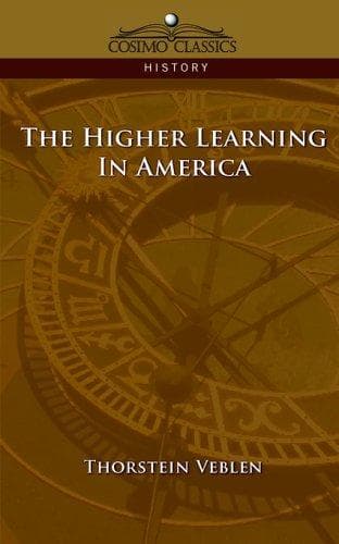 Tapa de The Higher Learning in America