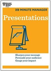 Tapa de Presentations (HBR 20-Minute Manager Series)