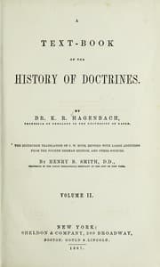 Tapa de A text-book of the history of doctrines