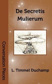 Tapa de De Secretis Mulierum (Conversation Pieces) (Volume 22)