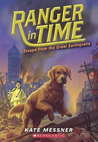 Tapa de Escape From The Great Earthquake (Turtleback School & Library Binding Edition) (Ranger in Time)