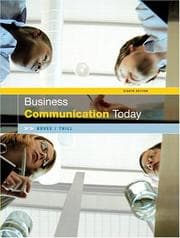 Tapa de Business Communication Today