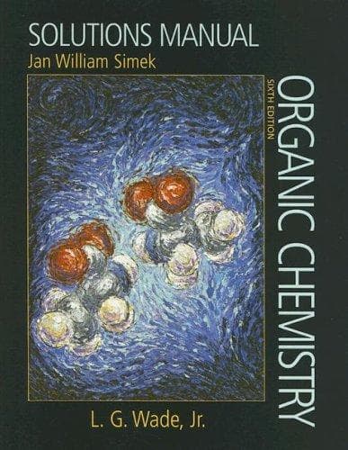 Tapa de Solutions Manual Organic Chemistry