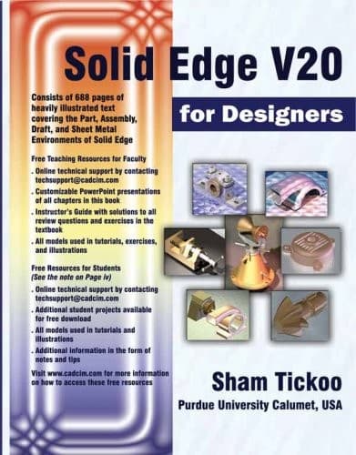 Tapa de Solid Edge V20 for Designers