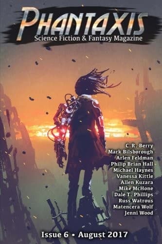 Tapa de Phantaxis August 2017: Science Fiction & Fantasy Magazine