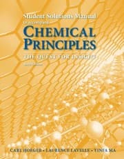 Tapa de Chemical Principles Student Solutions Manual