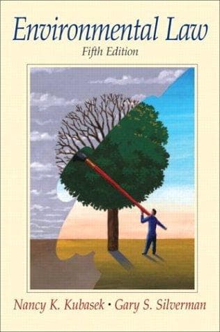 Tapa de Environmental law