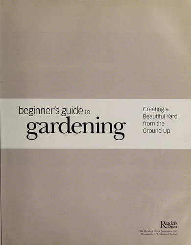 Tapa de Beginner's guide to gardening