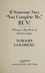 Tapa de If someone says "You complete me," run!