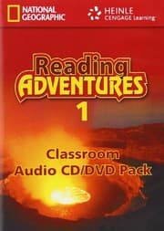 Tapa de Audio CD/DVD Pack, Reading Adventures 1
