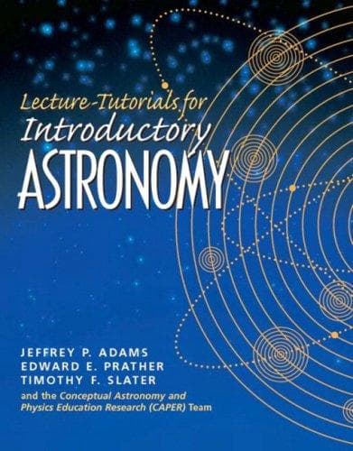 Tapa de Lecture Tutorials for Introductory Astronomy