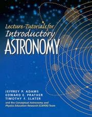 Tapa de Lecture Tutorials for Introductory Astronomy